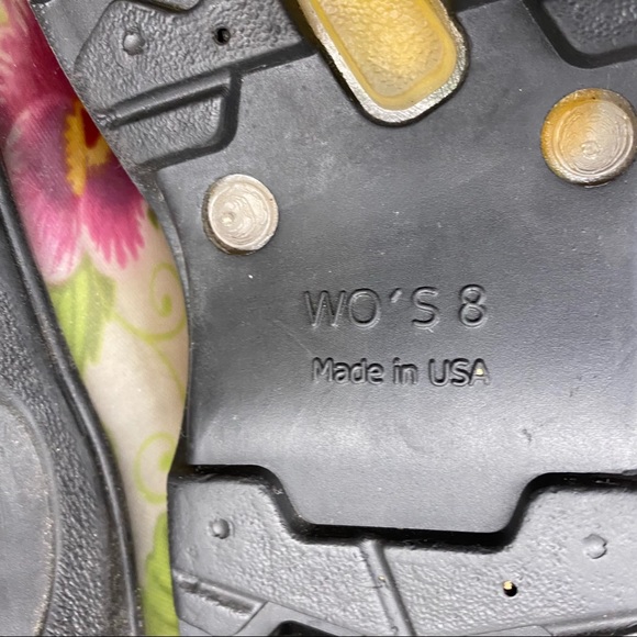 Sloggers Floral Rain Shoes - Picture 5 of 7